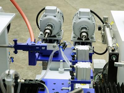 Drilling position and tapping position